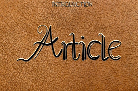 Article: A Display Font That Earns Its Space