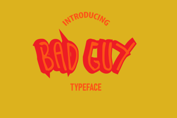 Bad Guy Font: A Vintage Display Typeface for Scroll-Stopping Campaigns