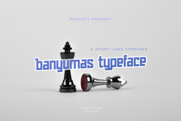 Banyumas: A Sharp, Modern Display Font for Brand Clarity