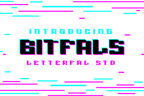 Bitfals: A Pixel-Sharp Display Font That Cuts Through the Feed