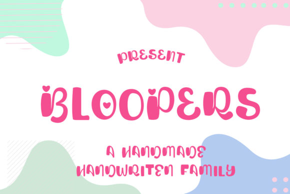 Bloopers: A Joyful Display Font for Scroll-Stopping Brand Content
