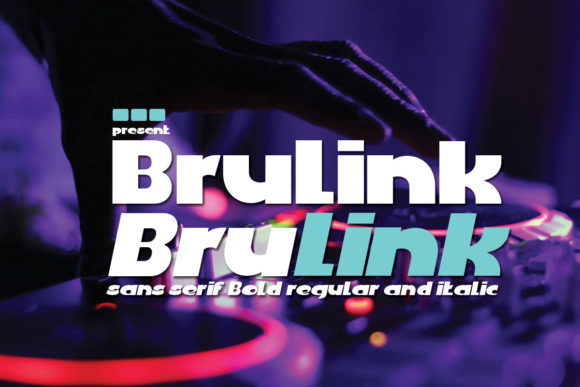 Brulink: A Bold Display Font for Editorial Impact