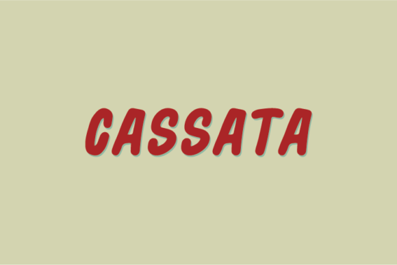 Cassata: A Natural Display Font That Feels Hand-Drawn—Without the Wobble