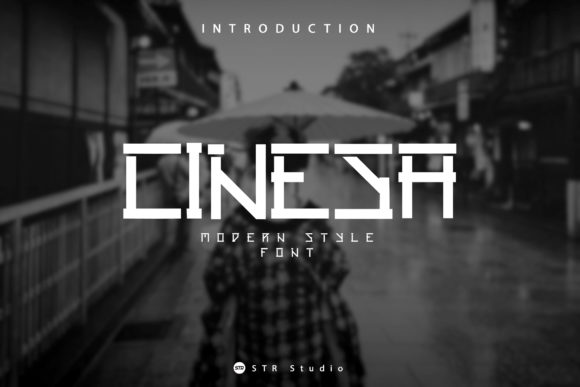 Cinesa: A Display Font That Commands Attention