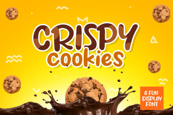 Crispy Cookies: A Playful Display Font for Digital Branding