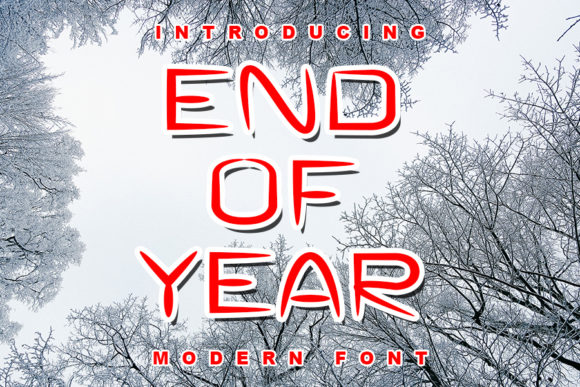 End of Year: A Display Font for Editorial Impact