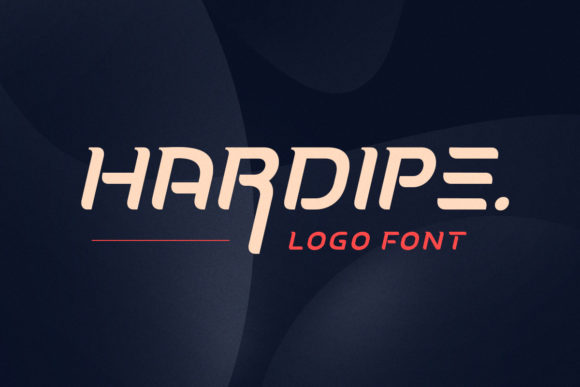 Hardipe: A Bold Display Font for Digital Brand Impact