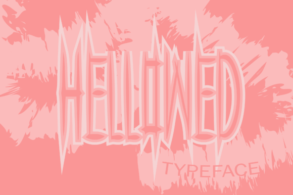 Hellowed: A Bold Display Font for Campaign Headlines