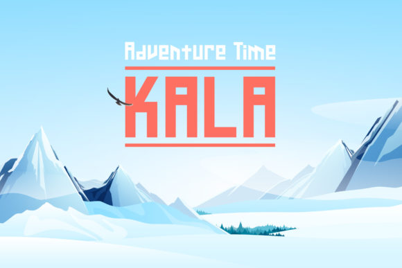 Kala: A Display Font That Brings Winter-Crisp Clarity to Digital Headlines