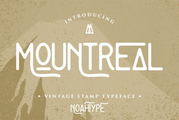 Mountreal: A Display Font That Feels Like a Thoughtful Pause