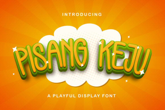 Pisang Keju: The Display Font That Makes Kids’ Campaigns Instantly Clickable