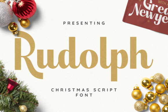 Rudolph: A Playful Display Font That Pops on Any Website