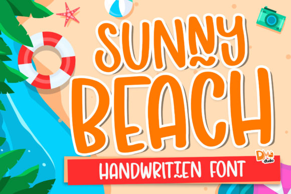 Sunny Beach: A Playful Display Font That Lifts Your Web Design