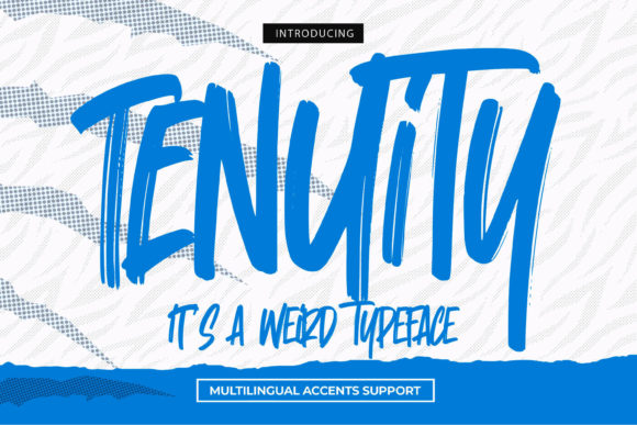 Tenuity: A Display Font That Elevates Real Branding Work