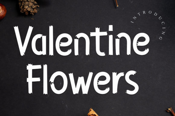 Valentine Flowers Font: A Display Typeface for Warm, Human-Centered Web Design