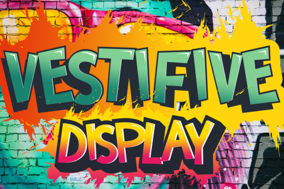 Vestifive: A Bold Display Font That Commands Attention