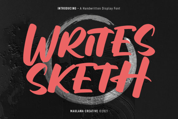 Writes Sketh: A Display Font That Builds Brand Trust